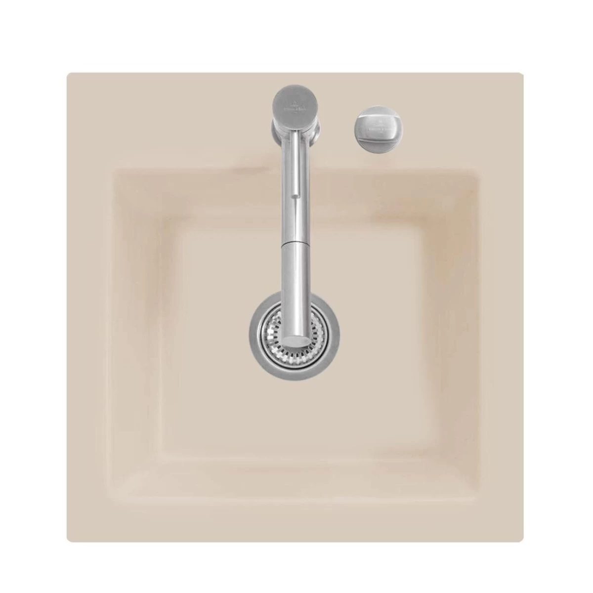 Keramikinė plautuvė Villeroy &amp; Boch Subway 50 S Migdolinė