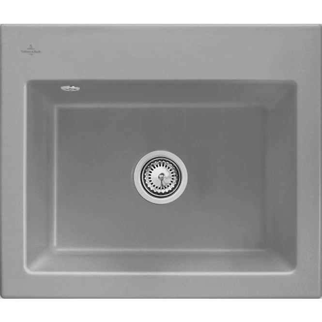 Keramikinė plautuvė Villeroy &amp; Boch Subway 60 S Akmens pilka