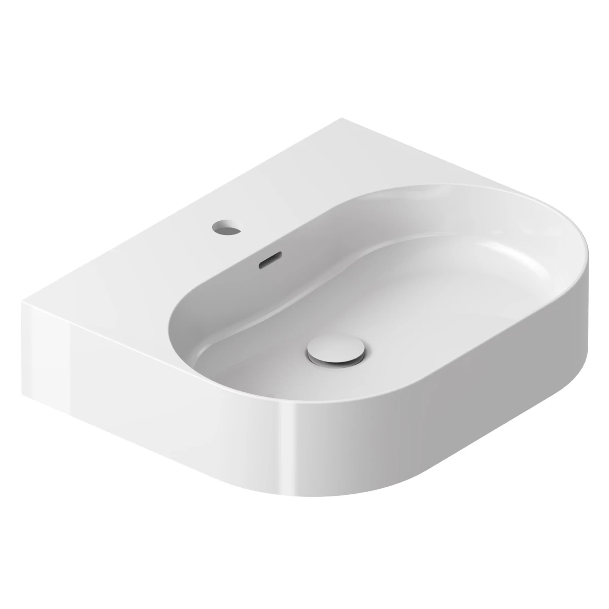 Keraminis praustuvas RAVAK Ceramic Slim O Wall, 55x45cm