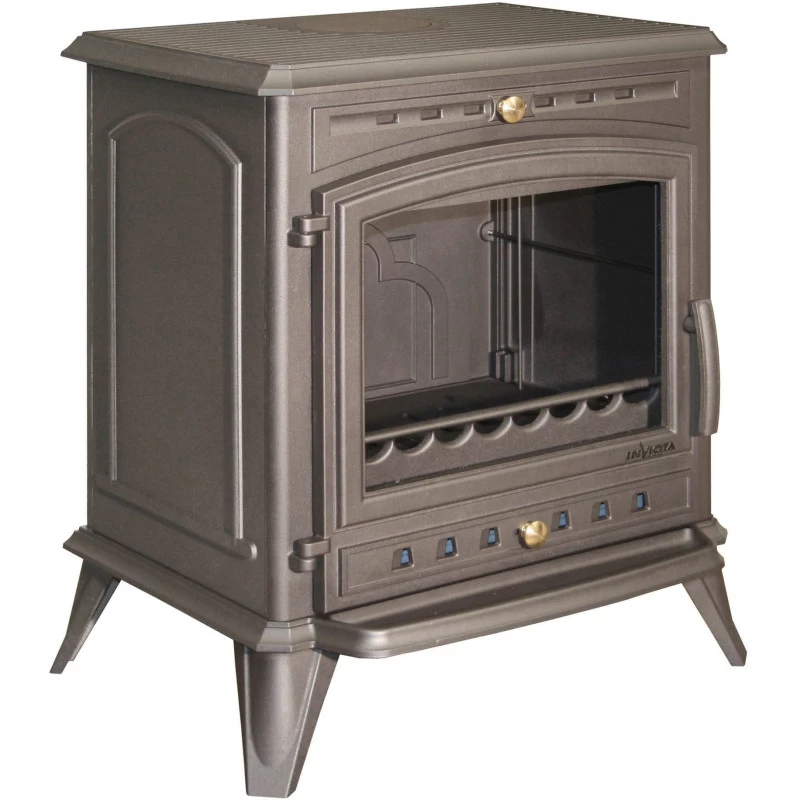 Ketinė krosnelė Invicta Altea, antracito spalvos, 8 kW