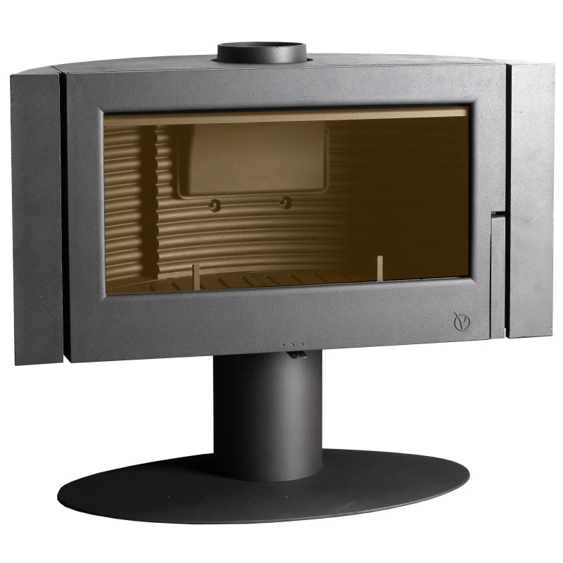 Ketinė krosnelė Invicta Antaya, antracito spalvos, 7.5 - 16.5 kW