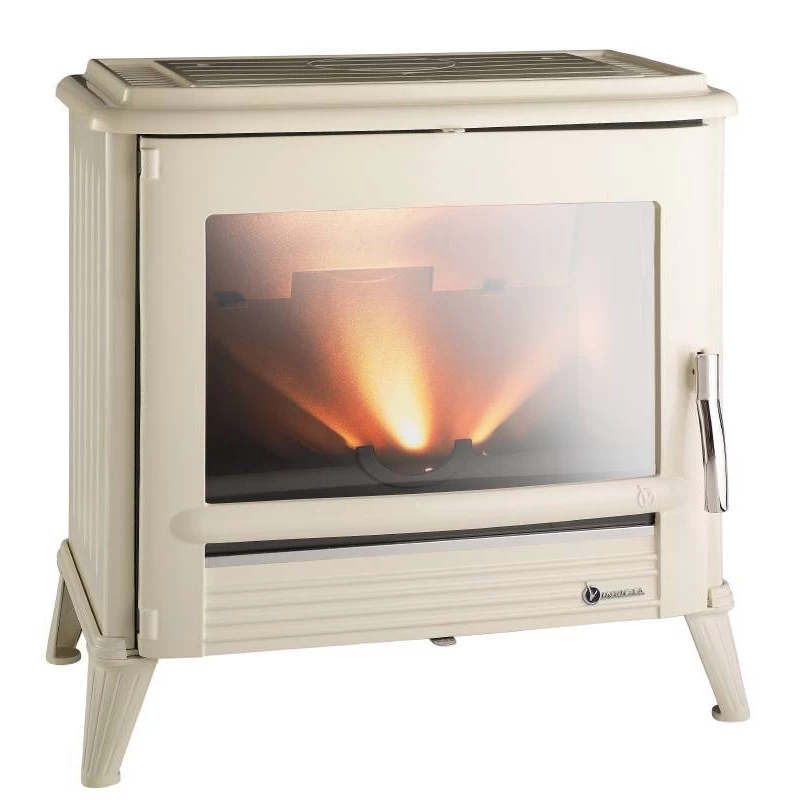 Ketinė krosnelė Invicta Modena, dramblio kaulo spalvos, 10 kW