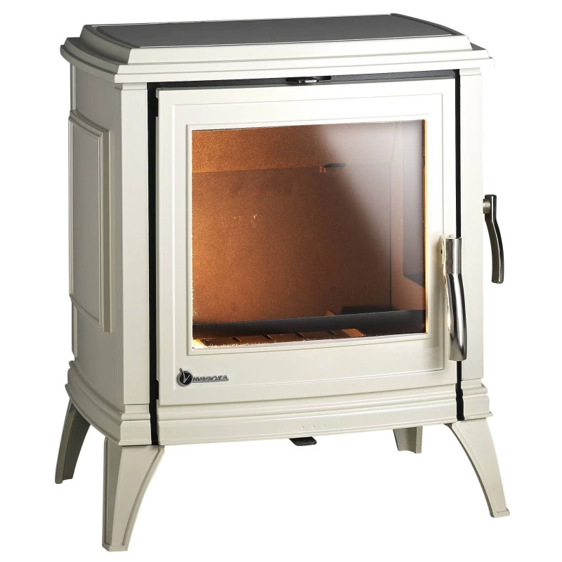 Ketinė krosnelė Invicta Sedan M, dramblio kaulo spalvos, 15 kW