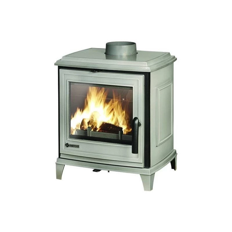 Ketinė krosnelė Invicta Sedan S, pilkos spalvos, 5 kW