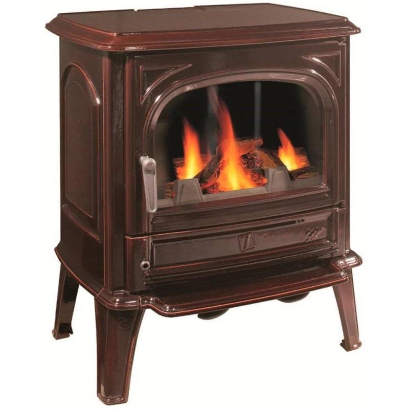 Ketinė krosnelė Seguin SAPHIR, ruda, su oro padavimu iš lauko