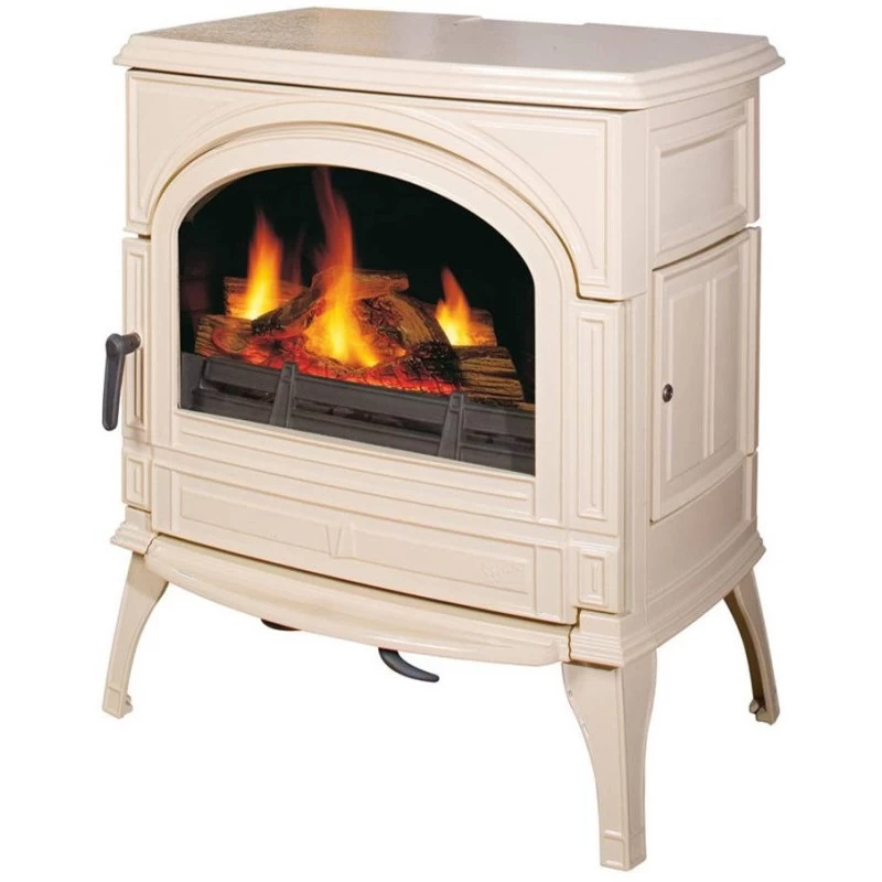 Ketinė krosnelė Seguin TOPAZE, kreminė, iki 13 kW