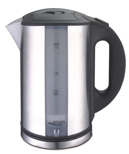 Kettle electric Adler AD 1216 (2000W 1.8l; silver color)