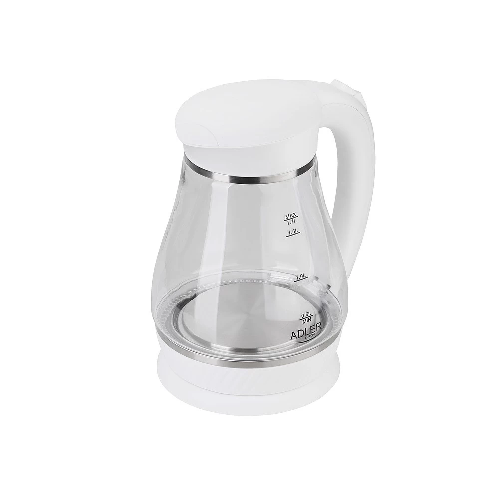 Kettle electric Adler AD 1274 (2200W 1.7l; white color)
