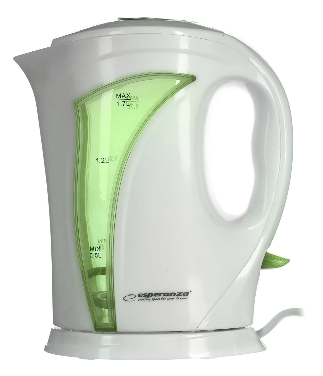 Kettle electric Esperanza Iguazu EKK018G (2200W 1.7l; green color)