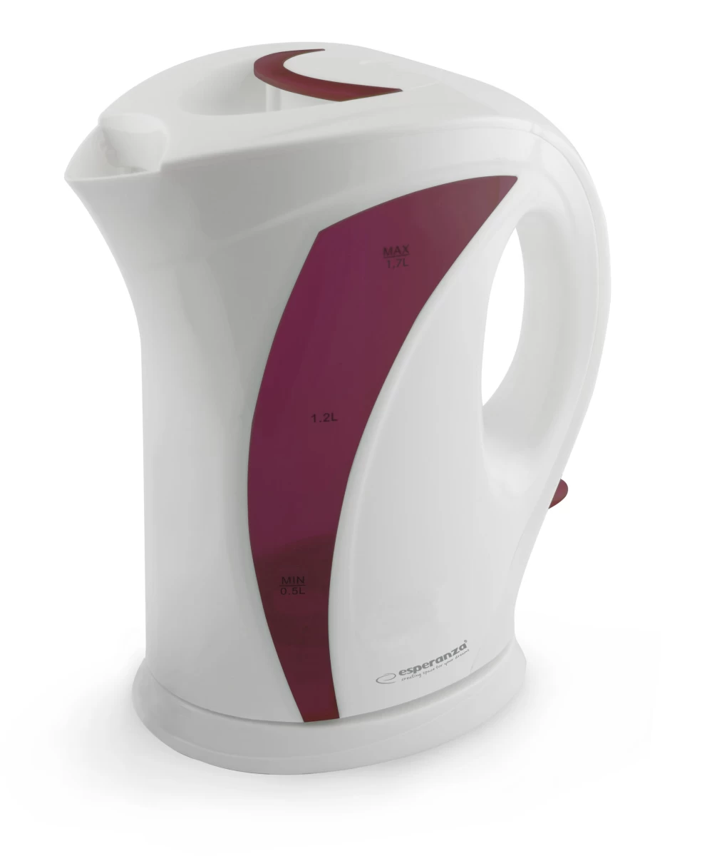 Kettle electric Esperanza Iguazu EKK018R (2200W 1.7l; red color, white color)