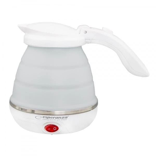 Kettle electric Esperanza NIAGARA EKK023 (750W 0.5l; white color)