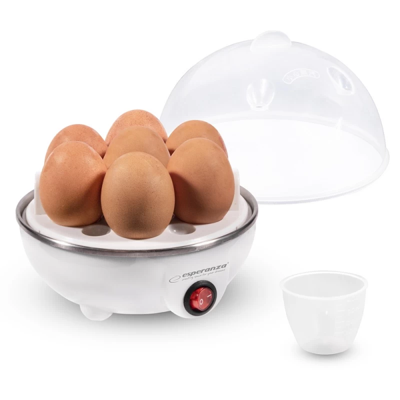 Kiaušinių Virimo Aparatas Esperanza White Eke001