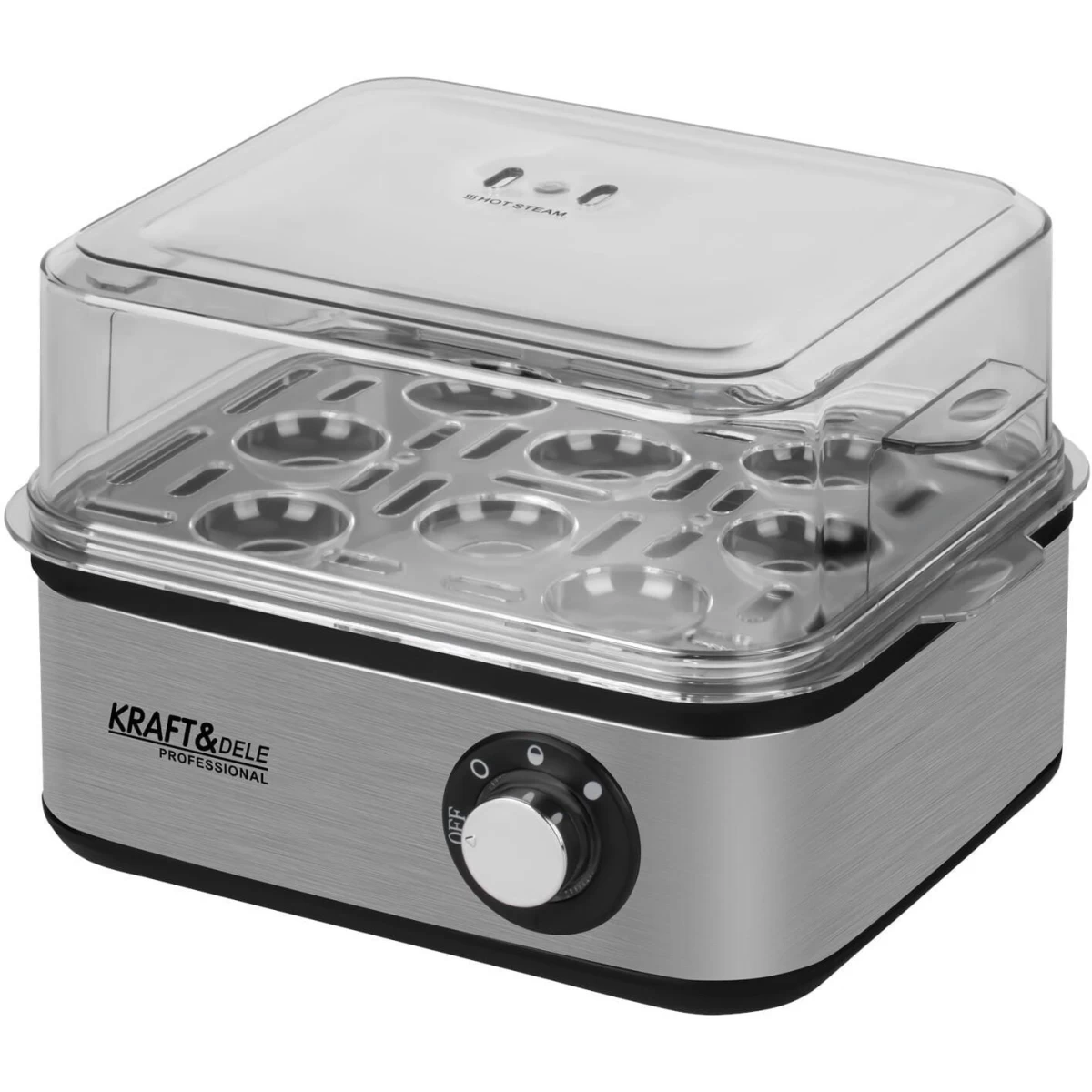 Kiaušinių virimo aparatas Kraft&amp;Dele 500W, KD4118