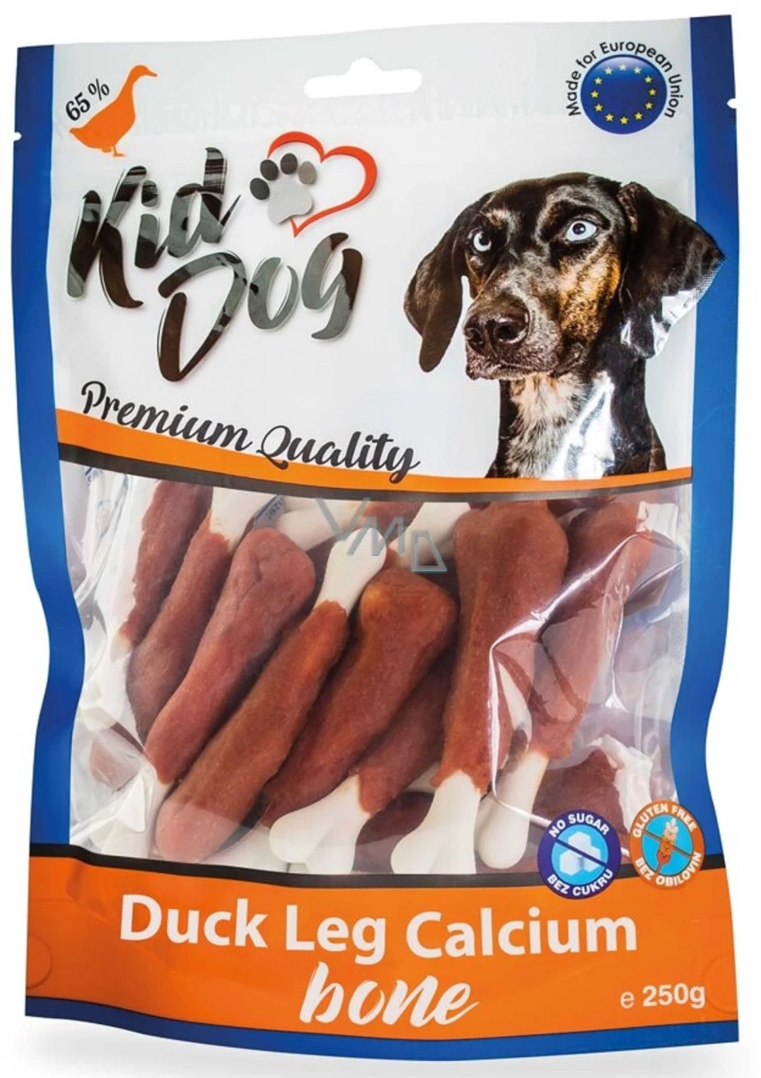 KIDDOG Bone šlaunelė su antiena ir kalciu 250g, A04647