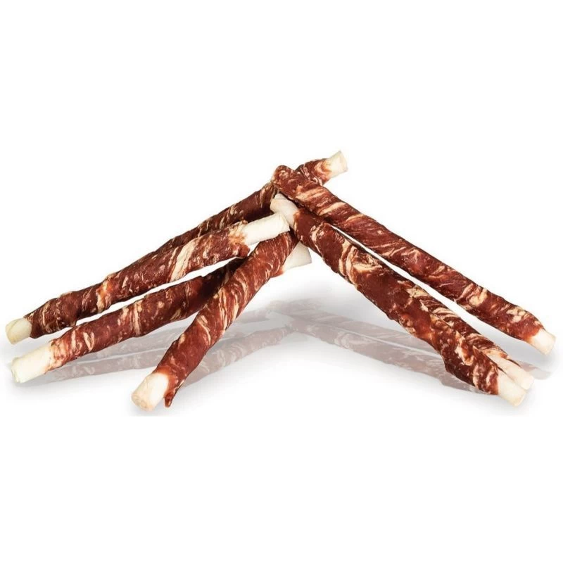 KIDDOG Rolls odos lazdelė su jautiena 12cm 500g (20), A04743
