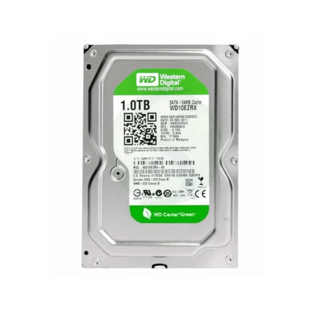 Kietasis Diskas WD Green HDD 1TB (Ekspozicinė prekė)