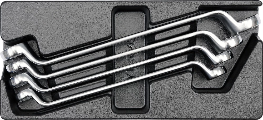 Kilpinių raktų rinkinys 21-32 mm, 4vnt. (tinka į vežimėlius) (YT-5543)
