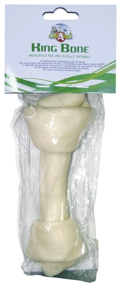 King Bone Kaulas baltas su mazgu 10cm, C6003037