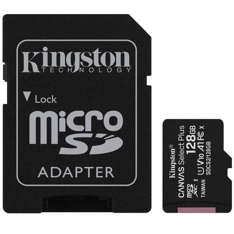 Kingston 128 Gb Atminties Kortelės Adapteris