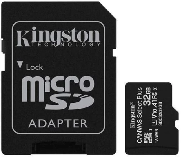 Kingston Atminties Kortelės 32 Gb Adapteris