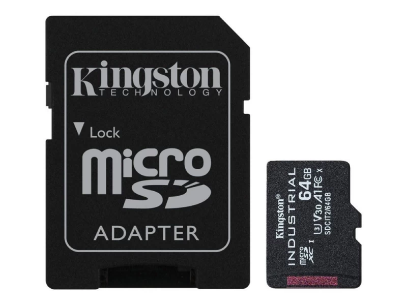Kingston Atminties Kortelės 64 Gb Adapteris
