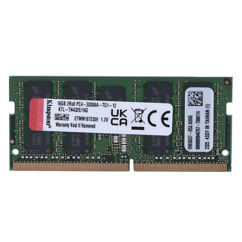 Kingston Atmintis (sodimm/ddr4/16 Mb/3200mhz/1.2v/22 Clcl/single)