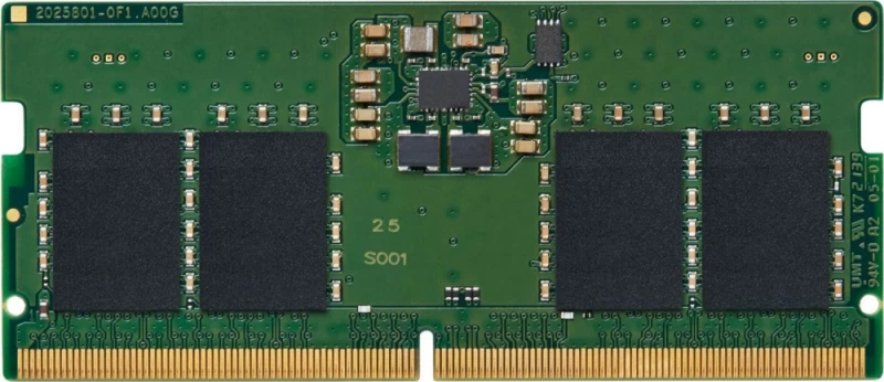Kingston Atmintis (sodimm/ddr5/8 Gb/5600 Mhz/1,1 V/46 Clcl/single)