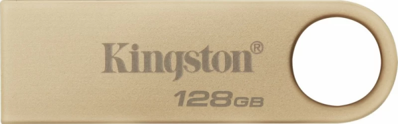 Kingston Data Traveler (128 Gb / Auksinis )