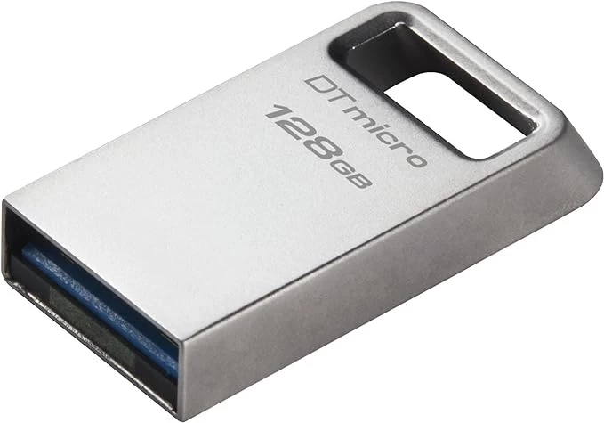 Kingston Dtmc3g2/128gb flash Atmintinė (128 Gb / Sidabrinė )