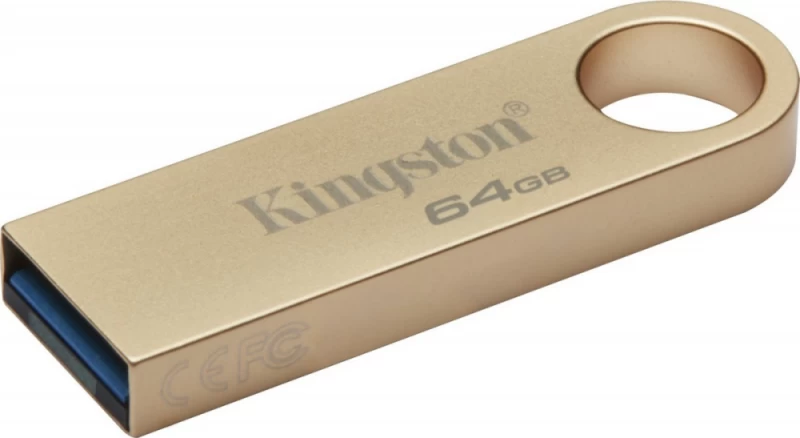 Kingston Dtse9g3/64gb flash Atmintinė (64 Gb / Aukso Spalvos )