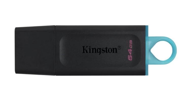 Kingston Dtx/64gb flash Atmintinė (64 Gb / Juoda / Mėlyna )