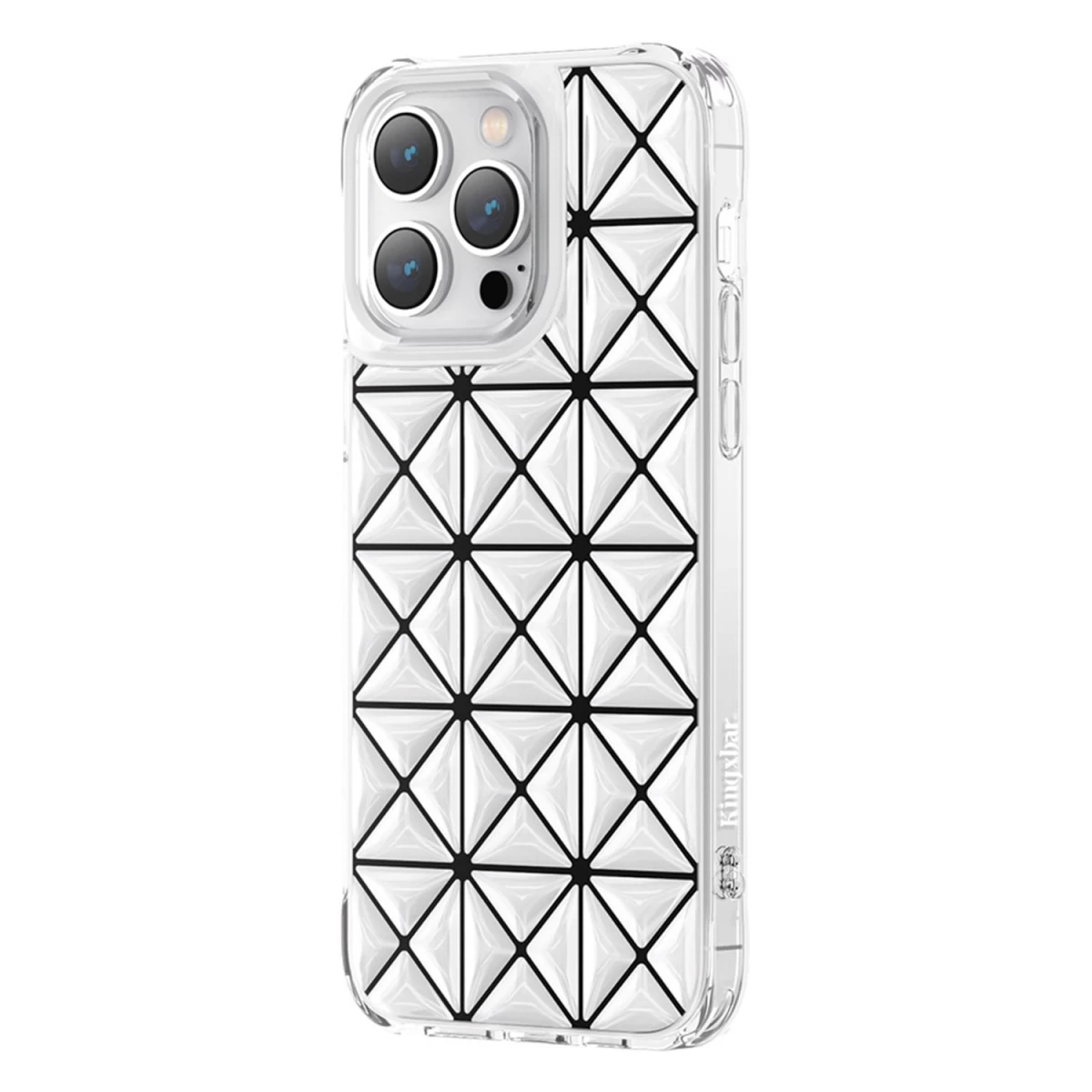 Kingxbar Miya Serijos Iphone 14 Plus Galinis Dangtelis Baltas