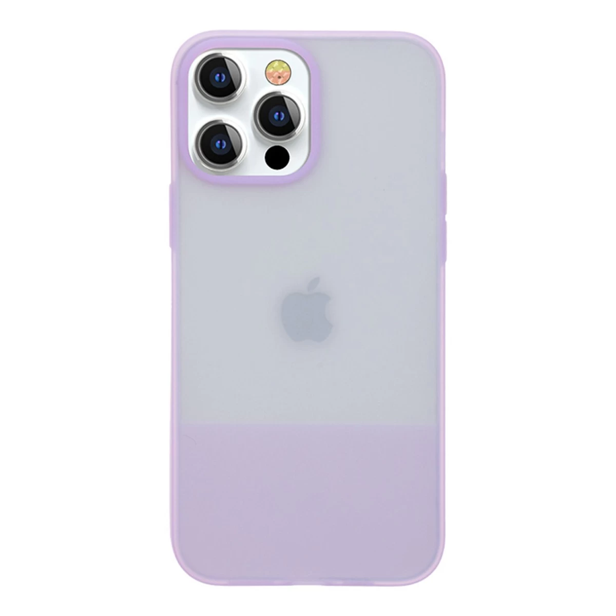 Kingxbar Plain Series Dėklas Iphone 13 Silikoninė įmautė Violetinė