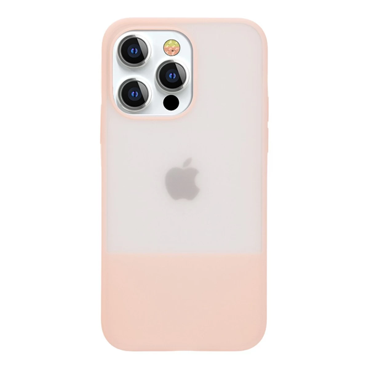 kingxbar Plain Series Iphone 13 Korpuso Silikoninis Dangtelis Rožinės Spalvos
