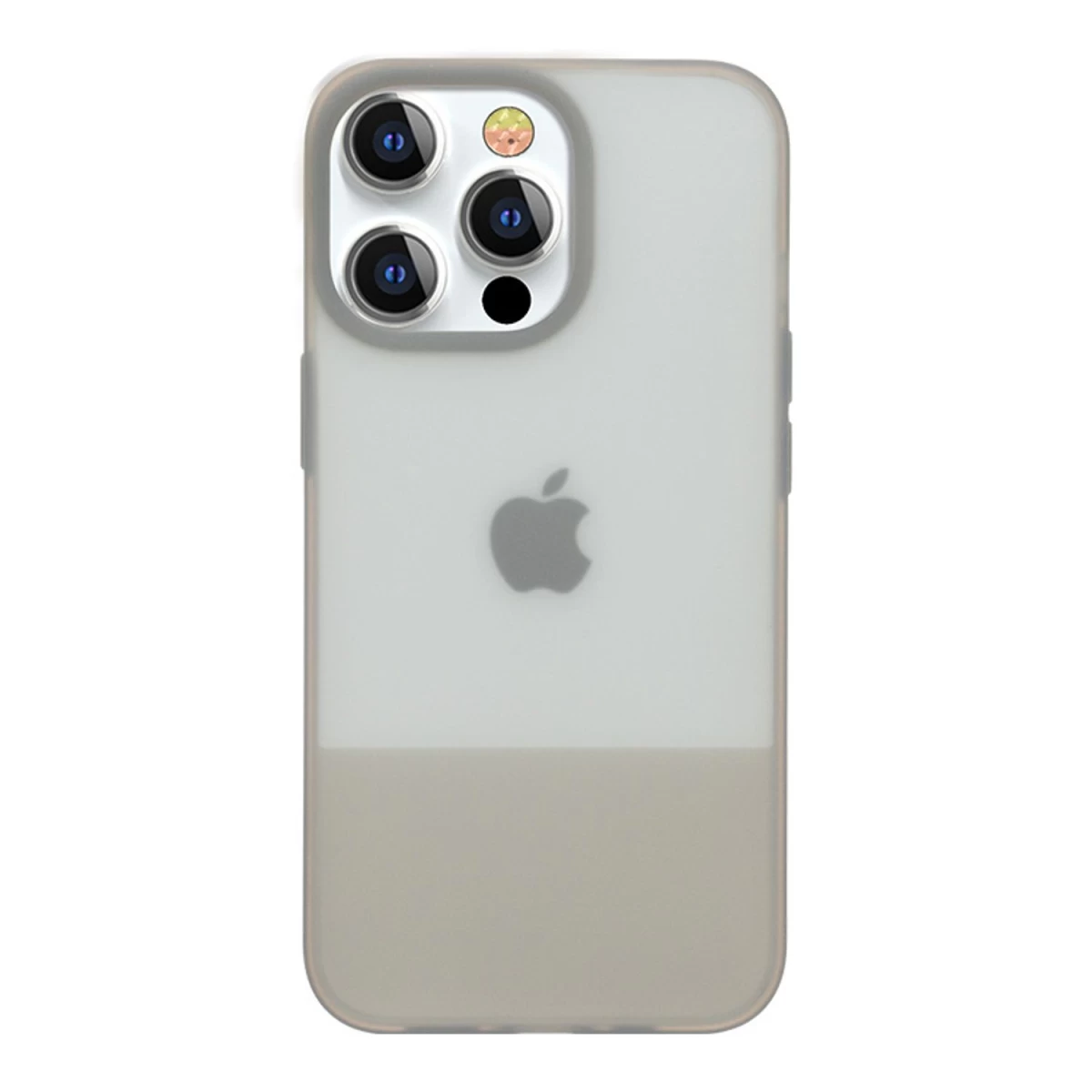 Kingxbar Plain Series Iphone 13 Silikoninis Dėklas Pilkas