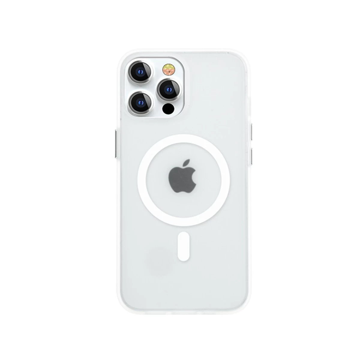 Kingxbar Pqy Elegant Series Magnetinis Dėklas Iphone 13 Pro Korpusui, Baltas (suderinamas Su Magsafe)