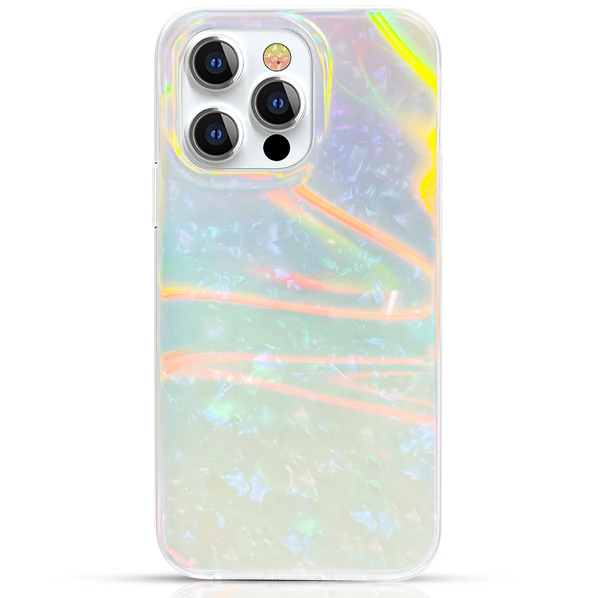 Kingxbar Shell Series Prabangus Elegantiškas Dėklas Iphone 13 Pro Pearl-mint