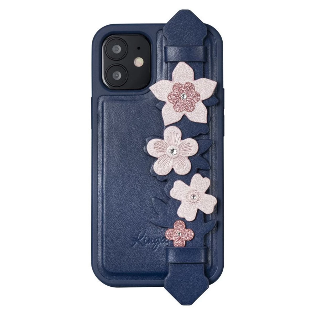 kingxbar Sweet Series Gelinis Dėklas, Dekoruotas Tikrais swarovski Kristalais, Su Stovu iphone 12 Mini, Mėlynos Spalvos kingxbar Sweet Series Gelinis Dėklas, Dekoruotas Tikrais swarovski Kristalais, Su Stovu iphone 12 Mini, Mėlynos Spalvos