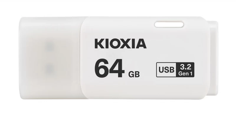 Kioxia Hayabusa 64 Gb flash Atmintinė (64 Gb / Balta )