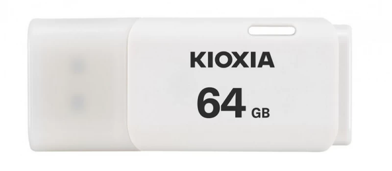 Kioxia Hayabusa U202 64 Gb (64 Gb /usb 2.0 / Balta )