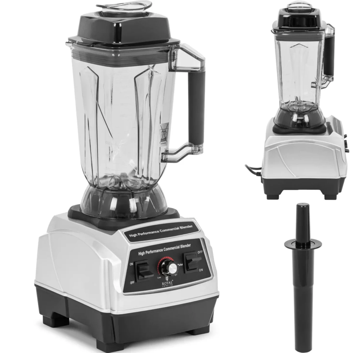Kišeninis Maišytuvas Su Impulsiniu Režimu 2 L 24500 Aps/min 1500 W