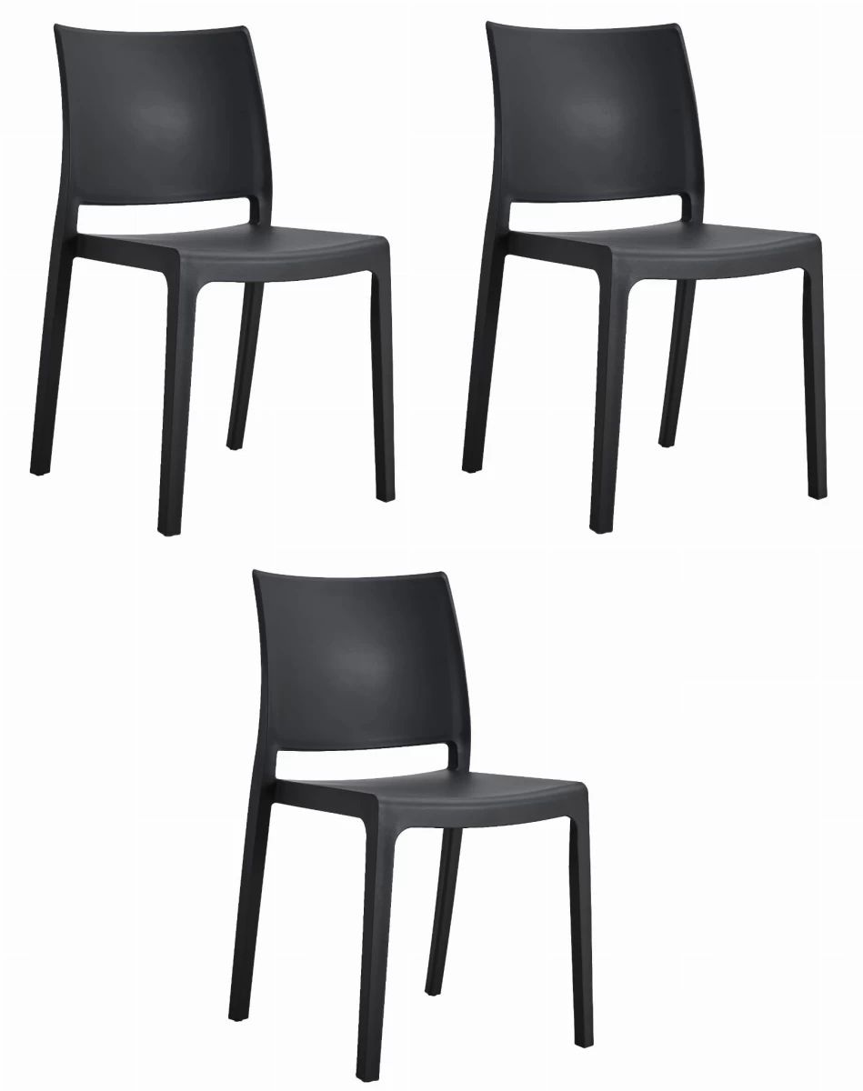 Klem Kėdė - Juoda X 3