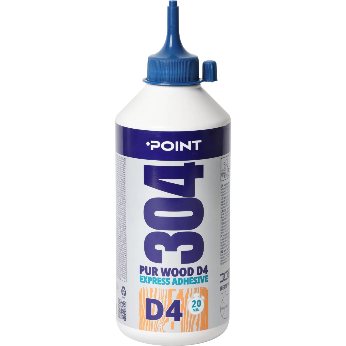 Klijai Point 304 PUR D4 Express Construction Wood Adhesive 750g Klijai Point 304 PUR D4 Express Construction Wood Adhesive 750g