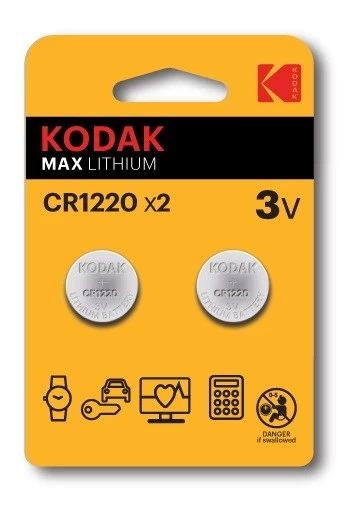 Kodak CR1220 Single-use battery Lithium