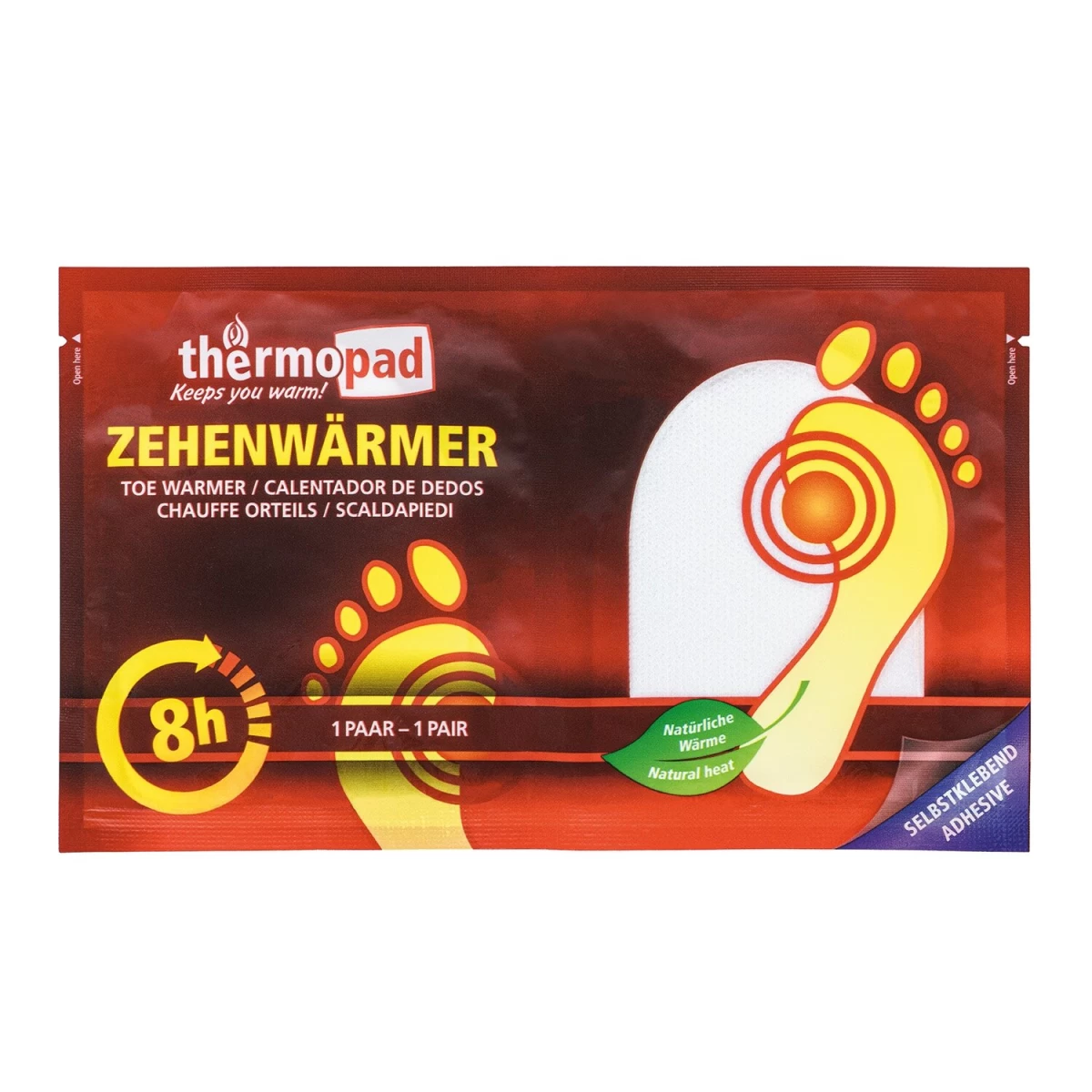 Kojų pirštų šiltukai THERMOPAD