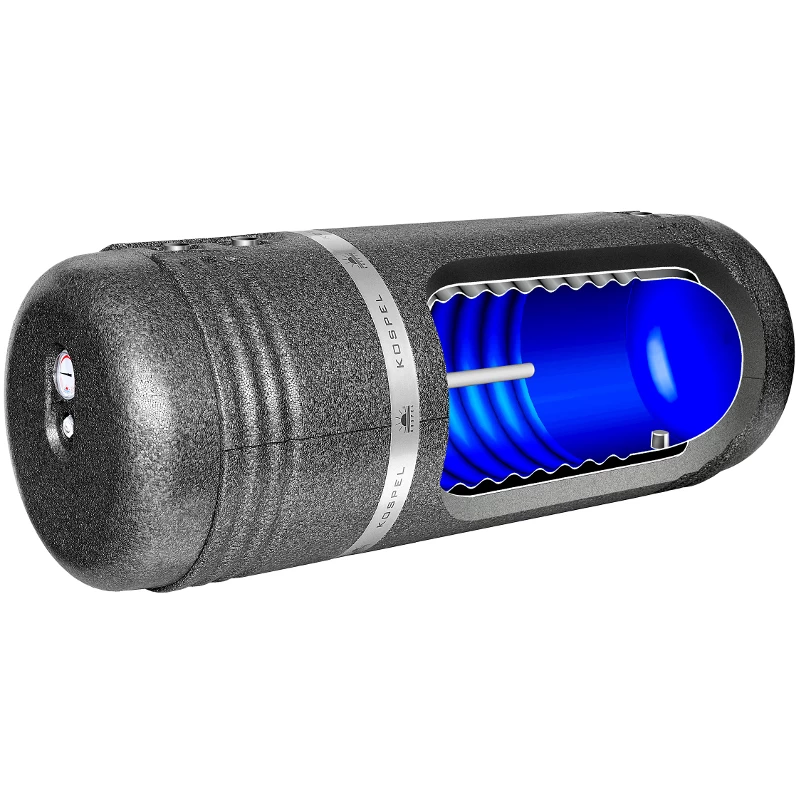 Kombinuotas vandens šildytuvas Kospel WP-100 su GRW 2.0kW tenu