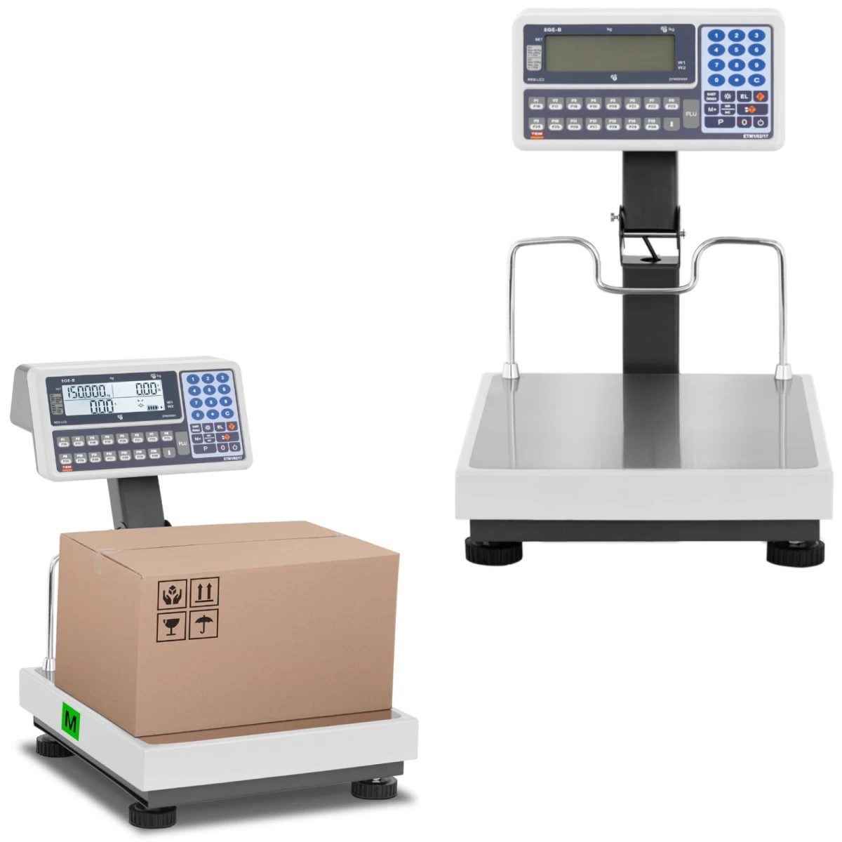 Komercinės Svarstyklės 150 Kg / 0,05 Kg Lcd M Legalizacija Komercinės Svarstyklės 150 Kg / 0,05 Kg Lcd M Legalizacija
