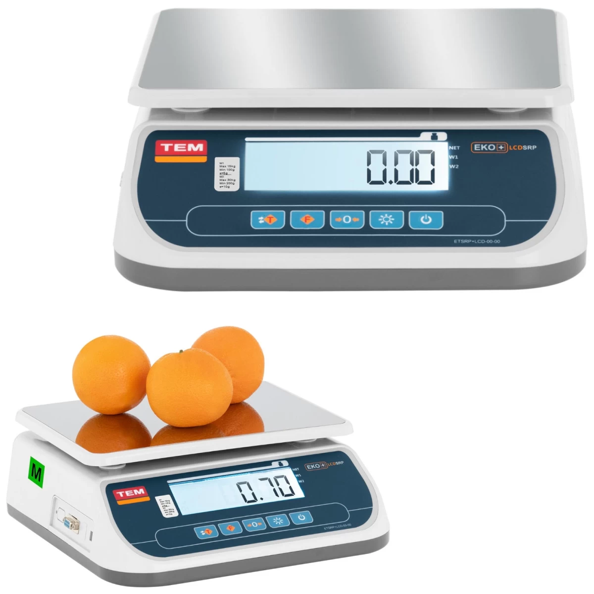 Komercinės Svarstyklės 30 Kg / 10 G Lcd Legalizacija Komercinės Svarstyklės 30 Kg / 10 G Lcd Legalizacija