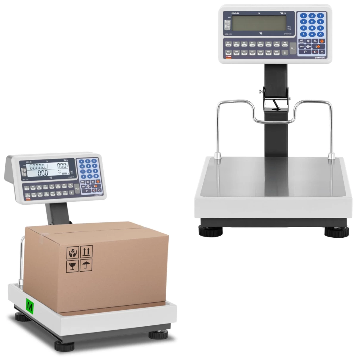 Komercinės Svarstyklės 60 Kg / 0,02 Kg Lcd M Legalizacija Komercinės Svarstyklės 60 Kg / 0,02 Kg Lcd M Legalizacija