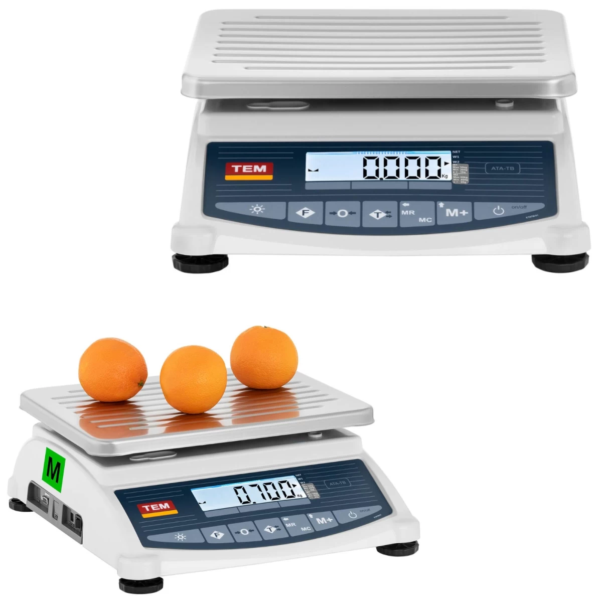 Komercinės Svarstyklės 60 Kg / 20 G Lcd M Legalizacija Komercinės Svarstyklės 60 Kg / 20 G Lcd M Legalizacija